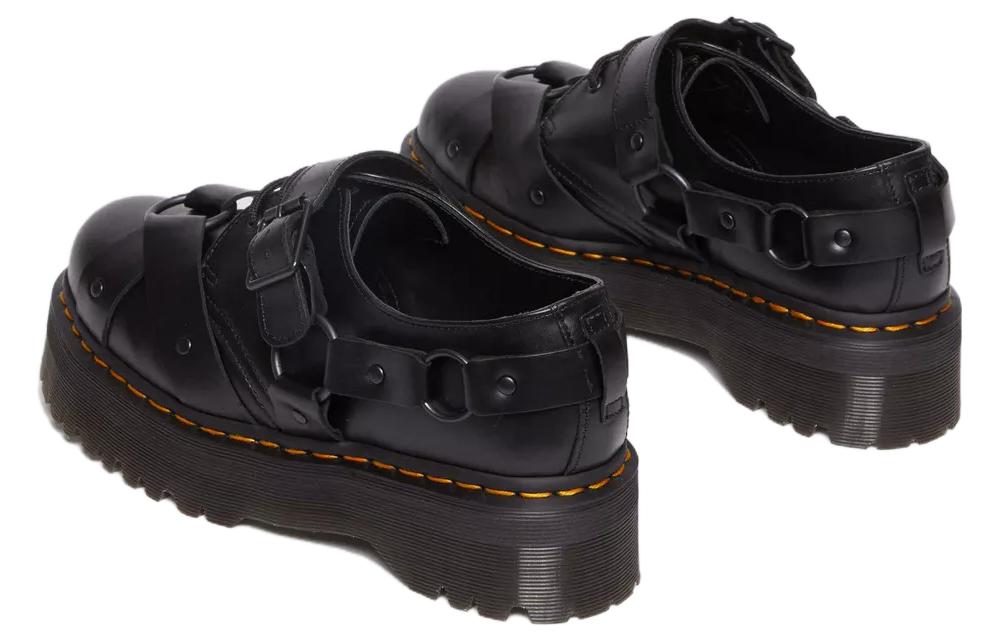Dr. Martens 1461 Harness Leather Platform Shoes 'Black' 30814001
