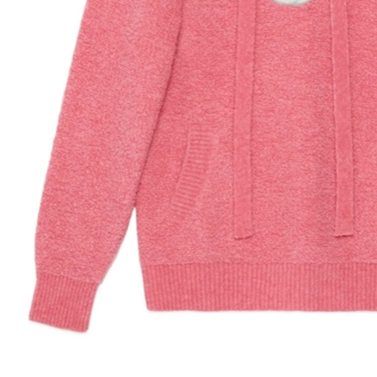 (WMNS) Gucci Interlocking G Boucl Hoodie 'Pink' 766086-XKDMG-5175