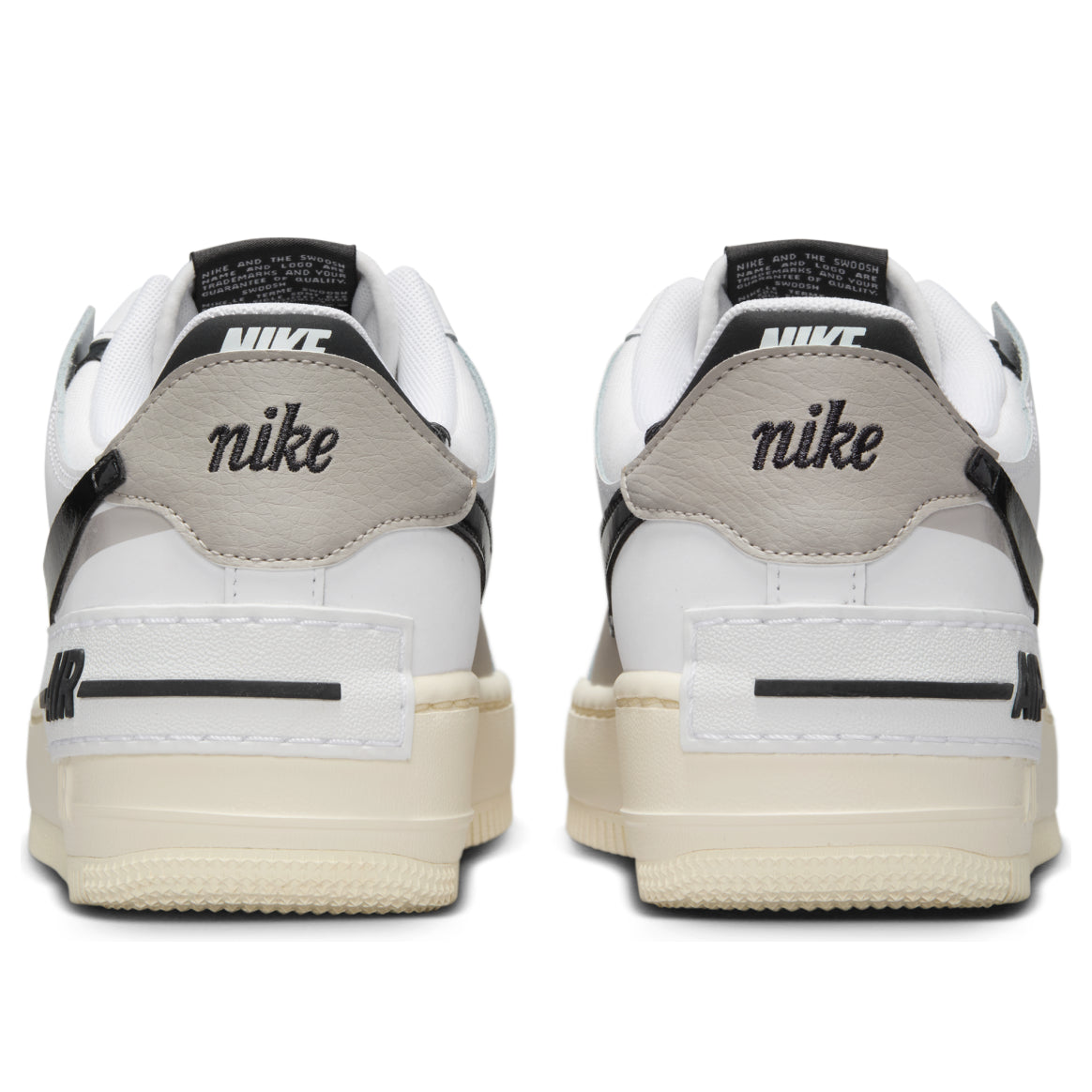 (WMNS) Nike Air Force 1 Shadow 'White Grey Off Noir' DZ1847-110