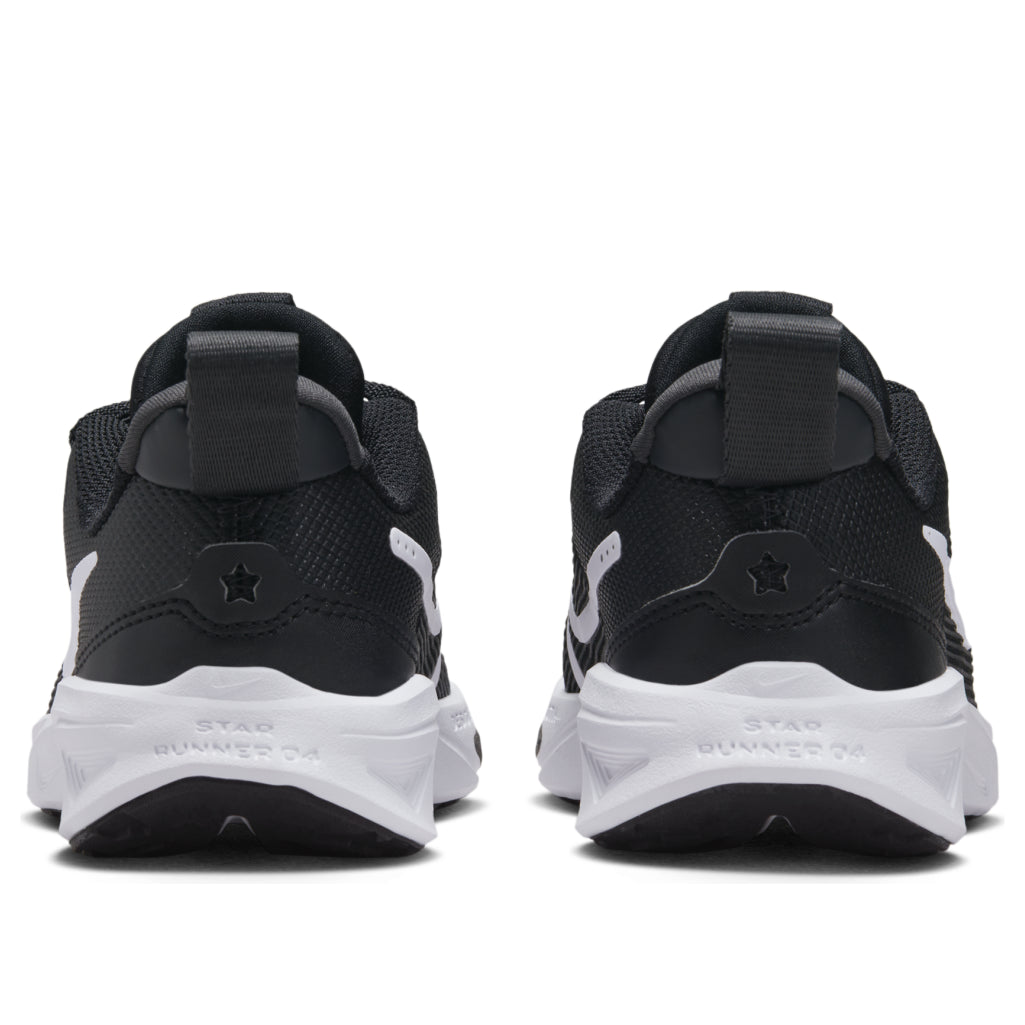 (PS) Nike Star Runner 4 'Black White' DX7614-001