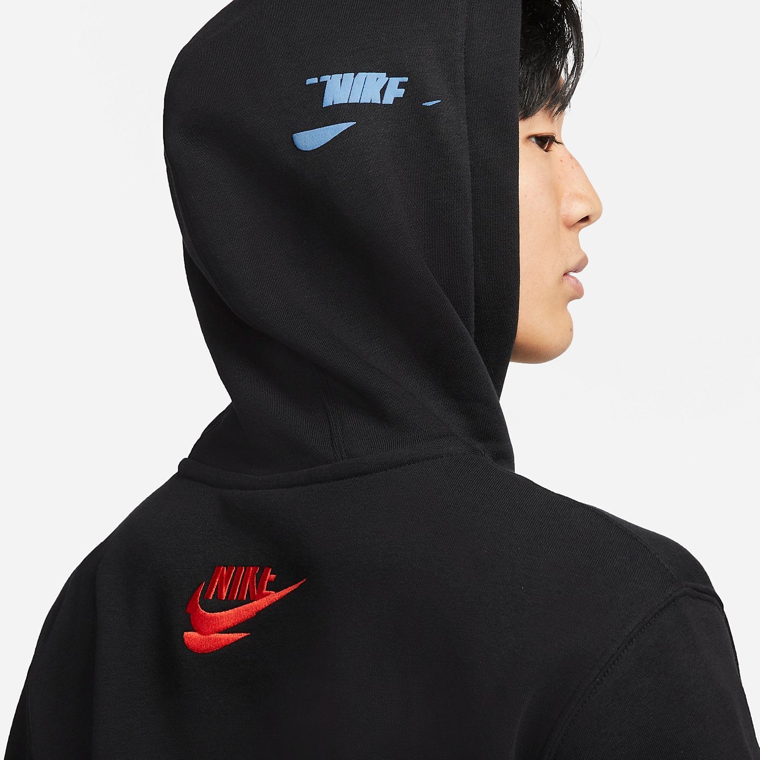 Nike Sportswear Hoodie'Black Blue' DM6874-010