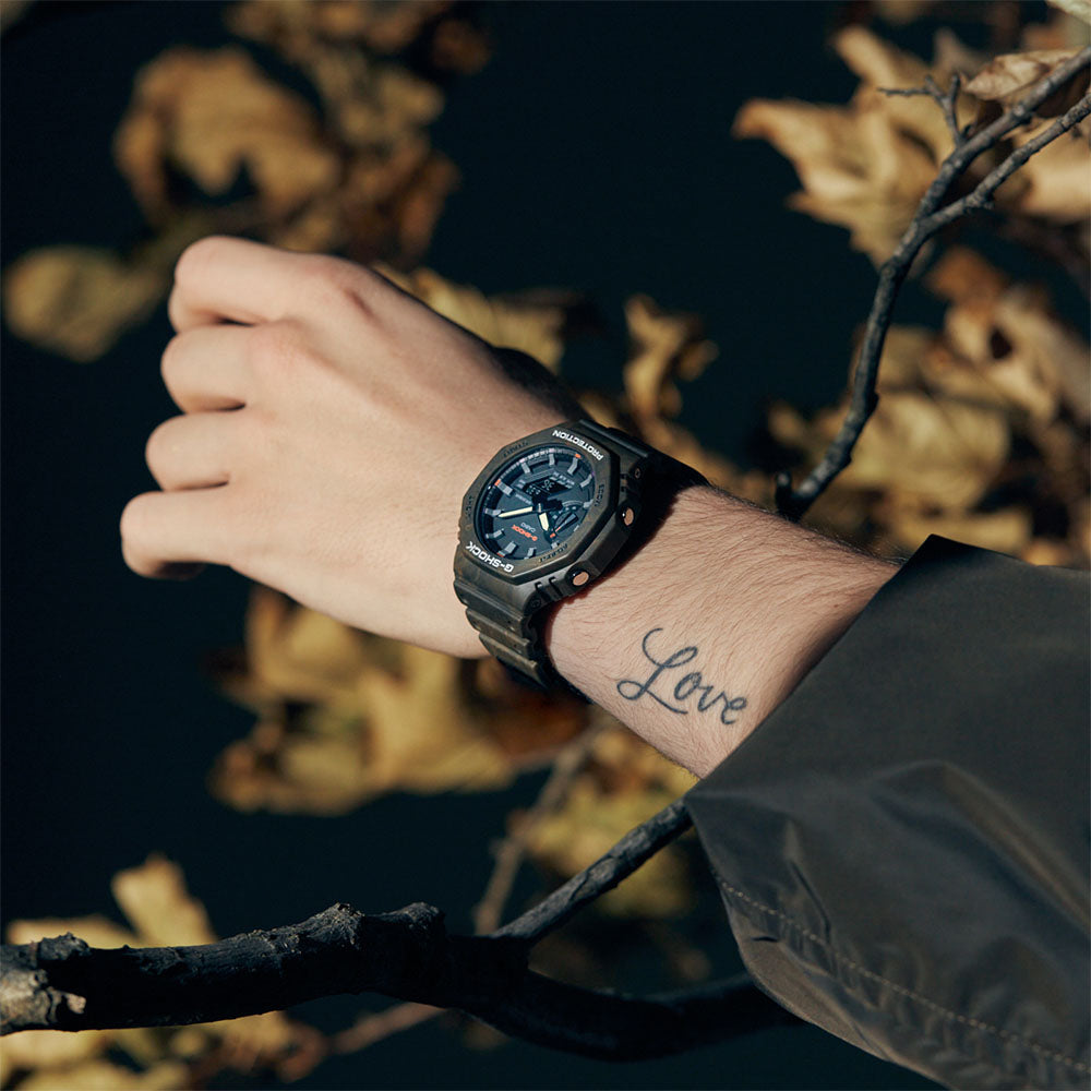 CASIO G-Shock Analog-Digital 'Brown' GA-2100FR-5APR