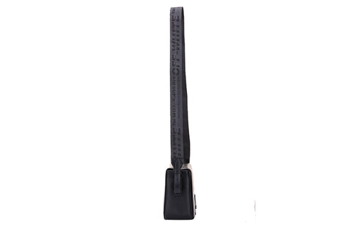 (WMNS) OFF WHITE Cowhide Black Messenger Bag 0WNA011R184230521001