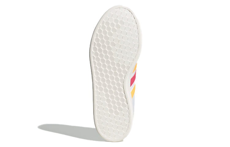 (WMNS) adidas neo Grand Court 'White Pink Orange' EG8146