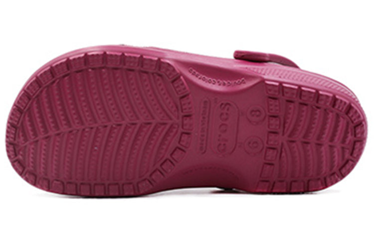 Crocs Classic Clog 'Burgundy' 10001-6D1