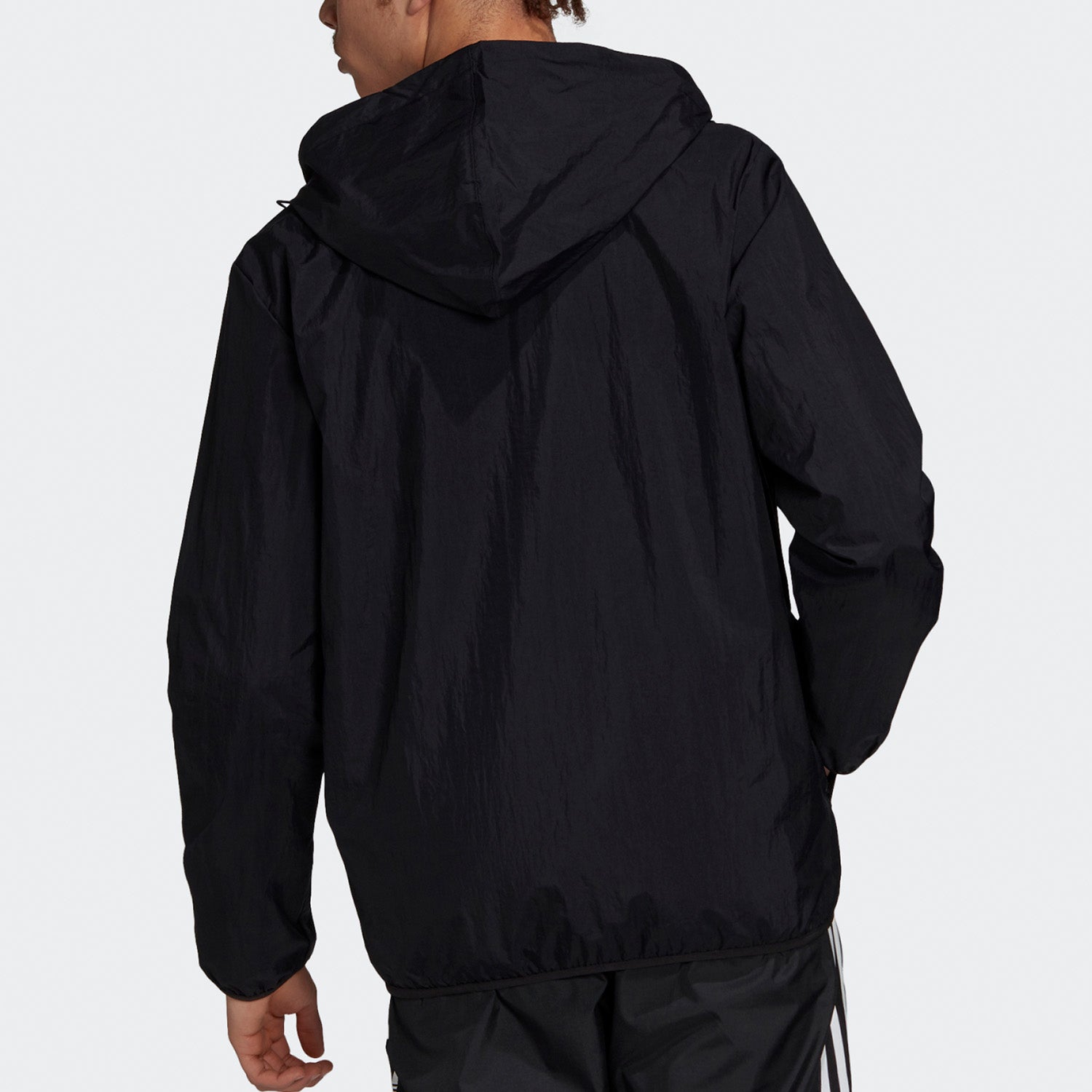 adidas originals Sports windbreaker Hooded Jacket Black GD2553