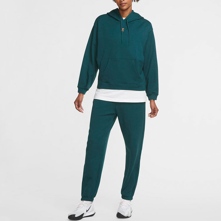 (WMNS) Nike Court Hoodie 'Blue' CK8448-300