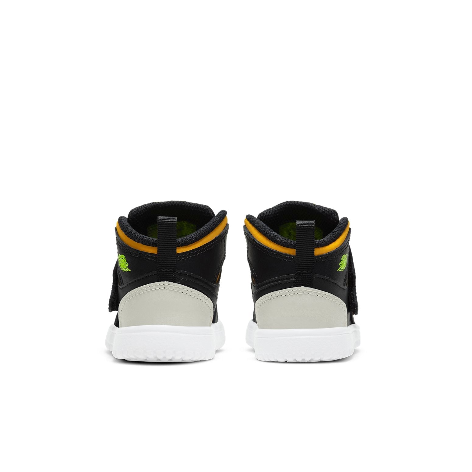 (TD) Air Jordan 1 Sky 'Black Green Orange' BQ7196-071