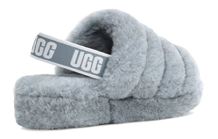 (WMNS) UGG Fluff Yeah 'Ash Fog' 1095119-AFG