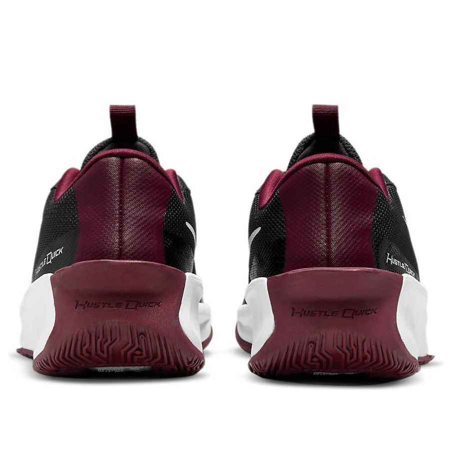 (GS) Nike Team Hustle Quick 3 'Dark Smoke Grey Dark Beetroot' DA2781-004