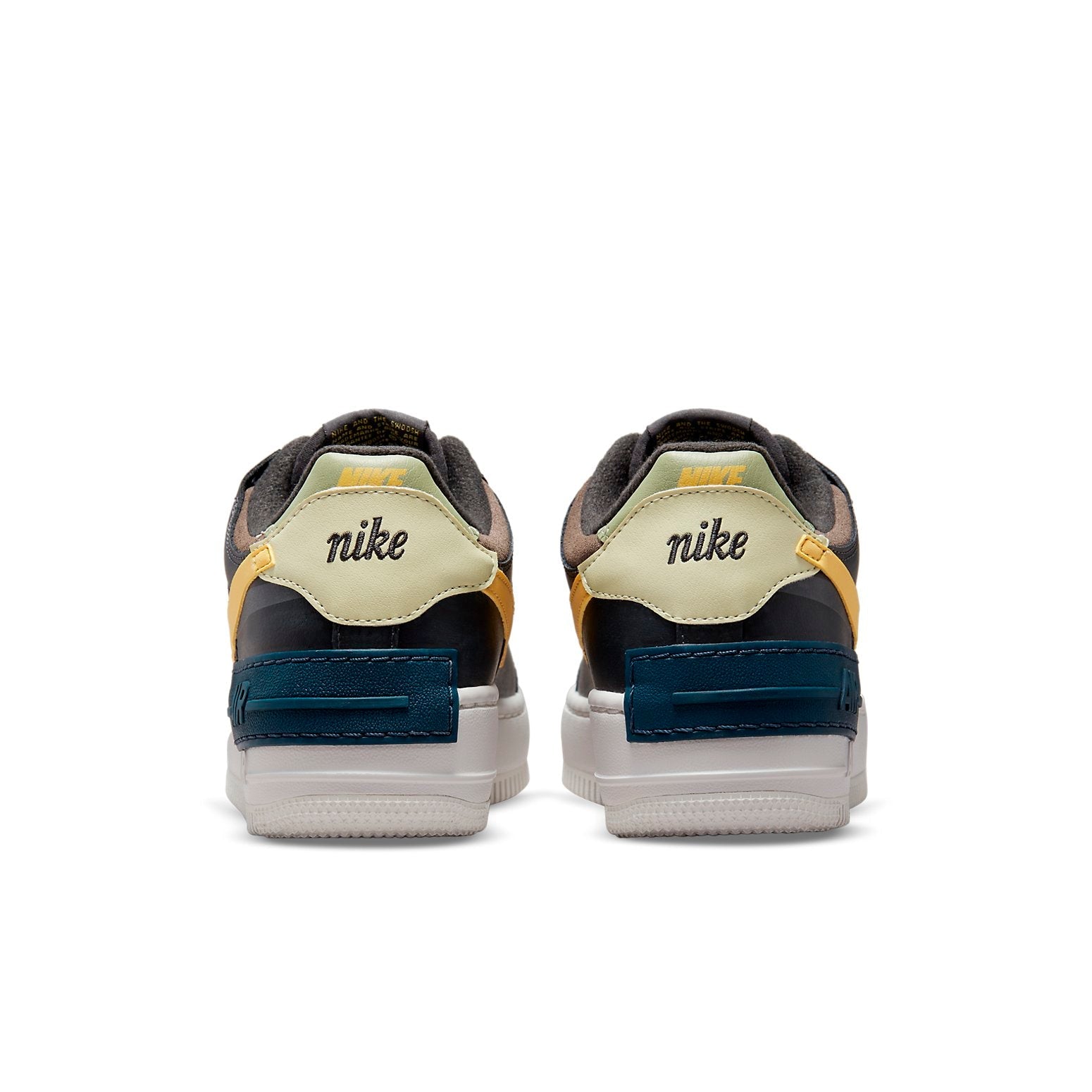 (WMNS) Nike Air Force 1 Shadow 'Off Noir Saturn Gold' DQ0881-001