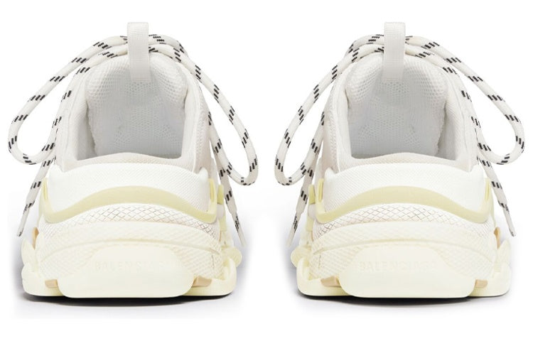 (WMNS) Balenciaga Triple S Mules 'White Double Foam and Mesh' 755686W3SM29097