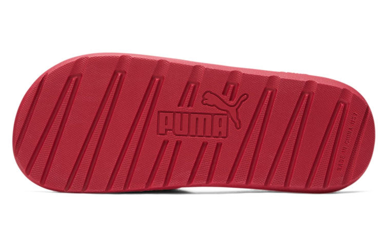 (WMNS) PUMA Cool Cat Snake Slippers Red 380794-02