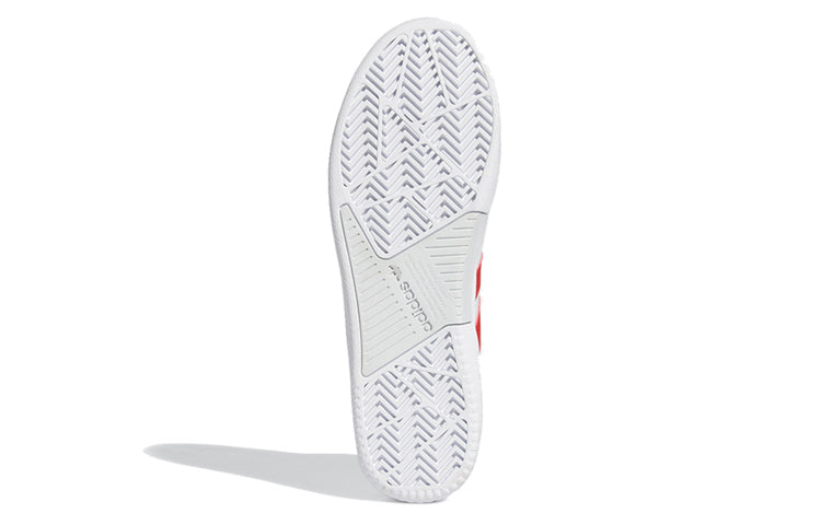 adidas Tyshawn Signature Shoes 'Cloud White Scarlet' EE6081
