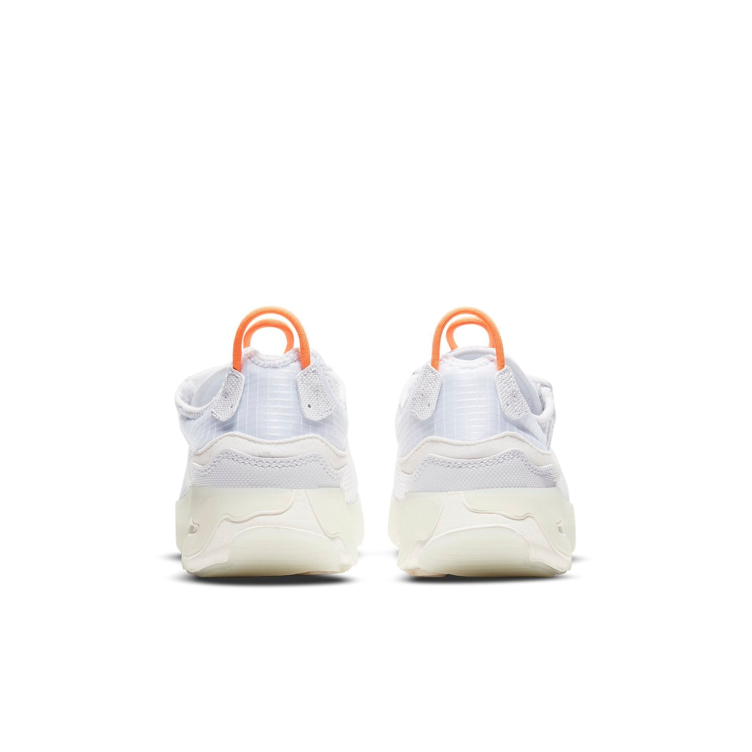(GS) Nike React Live Shoes White/Orange CW1622-800