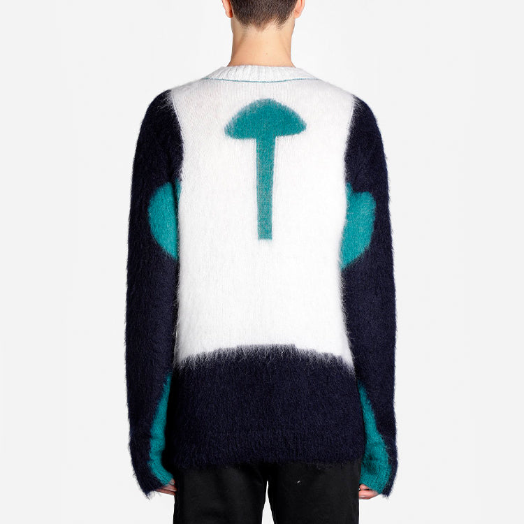 Off-White Black/White Arrow Sweater Men's White OMHE036R20B020190110