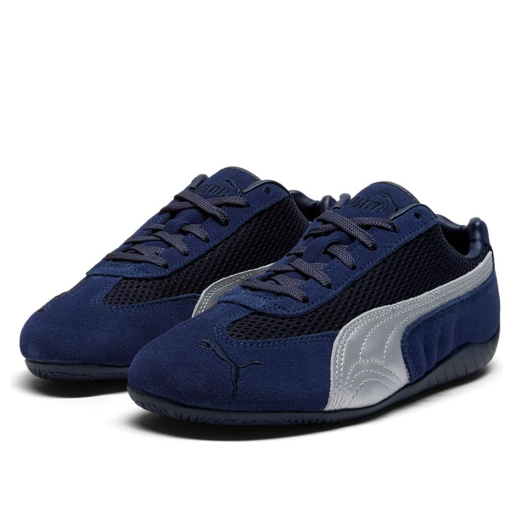 (WMNS) PUMA Speedcat Premium 'Navy Matte Silver' 405355-05