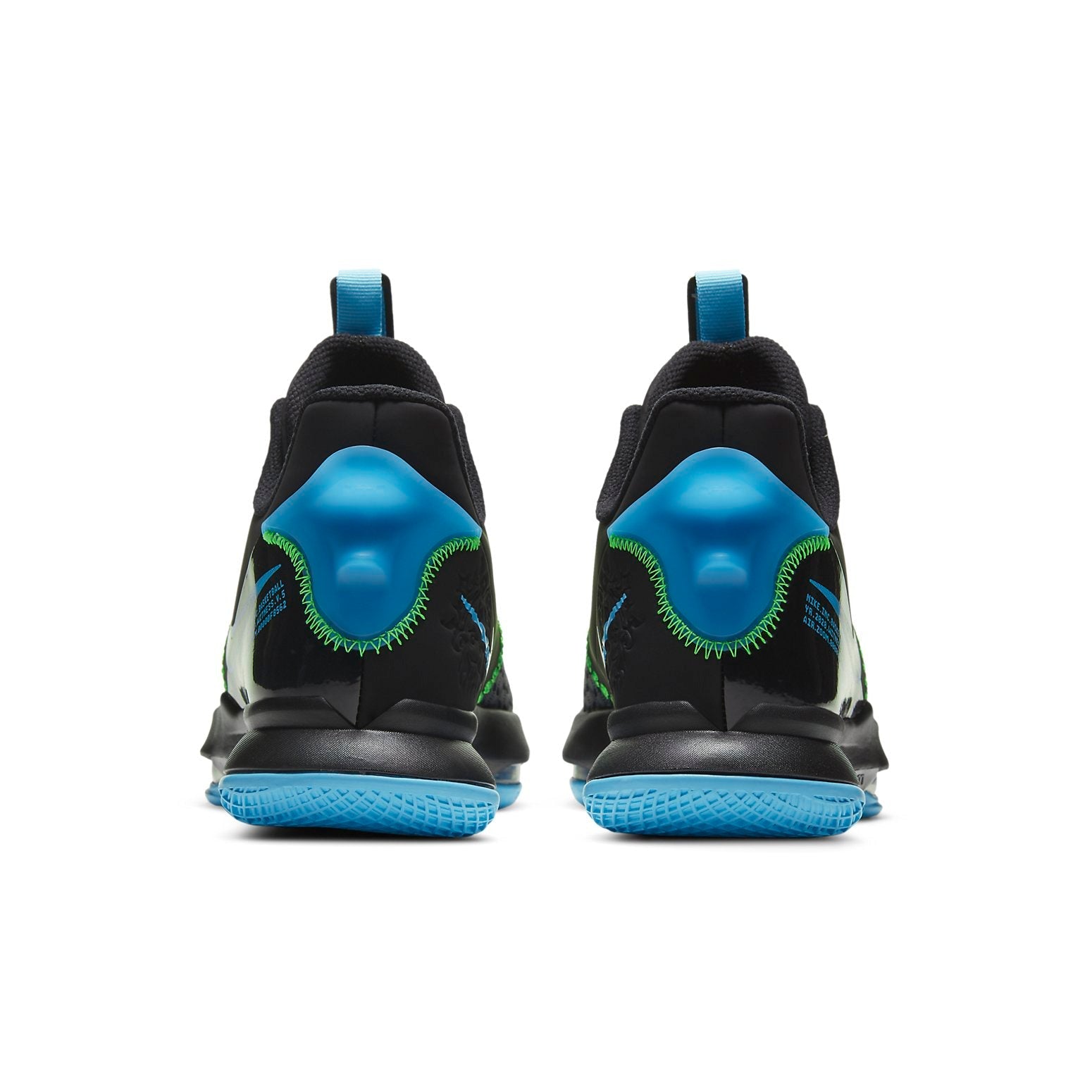 Nike LeBron Witness 5 'Black Light Blue Fury' CQ9380-004