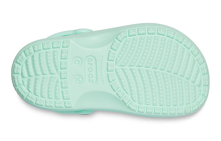 (GS) Crocs Classic Baya Lined Clogs 'Mint' 205977-3TI