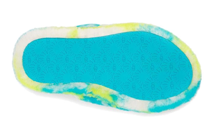 (PS) UGG Fluff Yeah Clog Slipper 'Oasis Blue Sulphur' 1123636K-OBSL