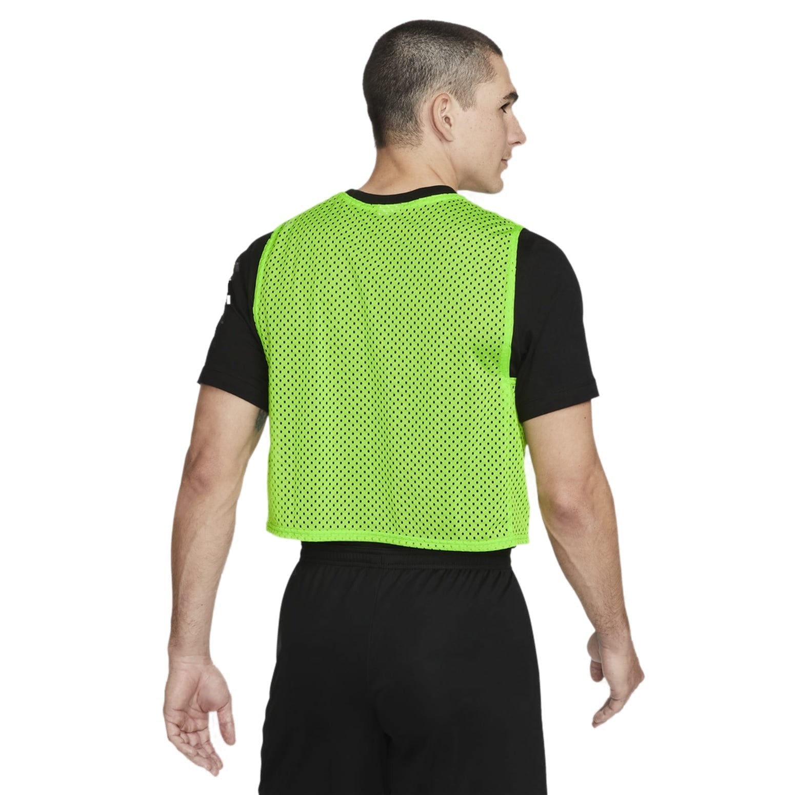Men's Nike Solid Color Logo Printing Round Neck Sleeveless Green Vest CW3845-313