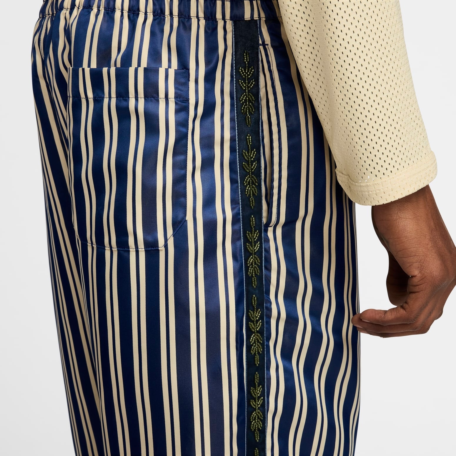 Nike x BODE Scrimmage Pants (Asia Sizing) 'Blue Cream' FJ0202-122