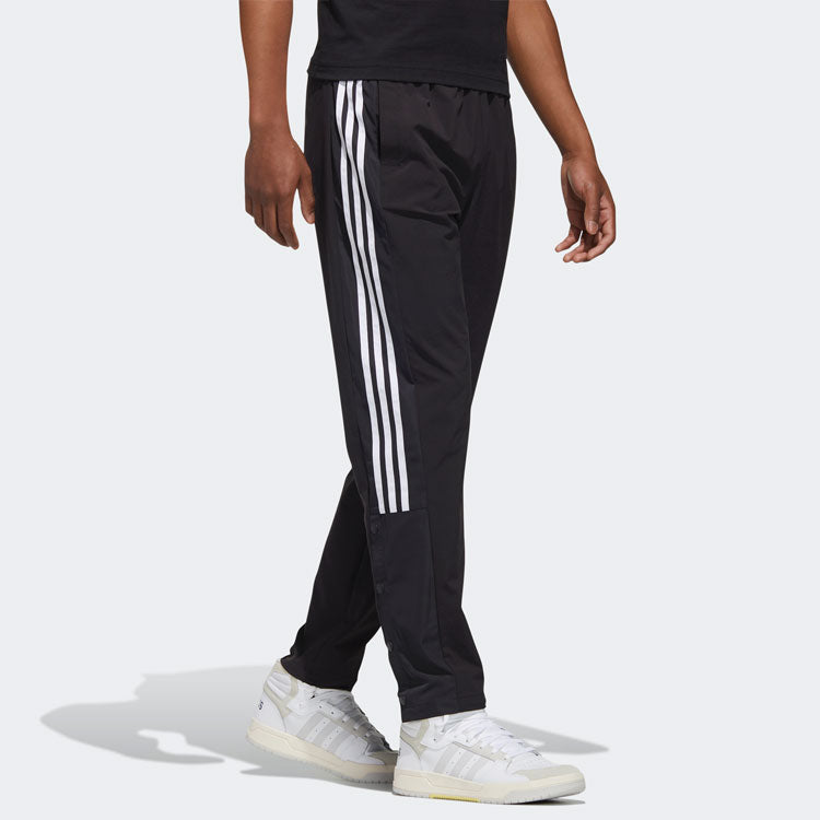 adidas neo Sports Stripe Casual Long Pants Black GJ8958