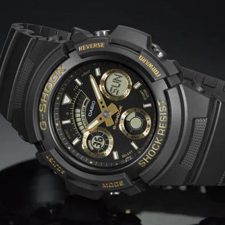 CASIO G-Shock Analog-Digital 'Black' AW-591GBX-1A9FS
