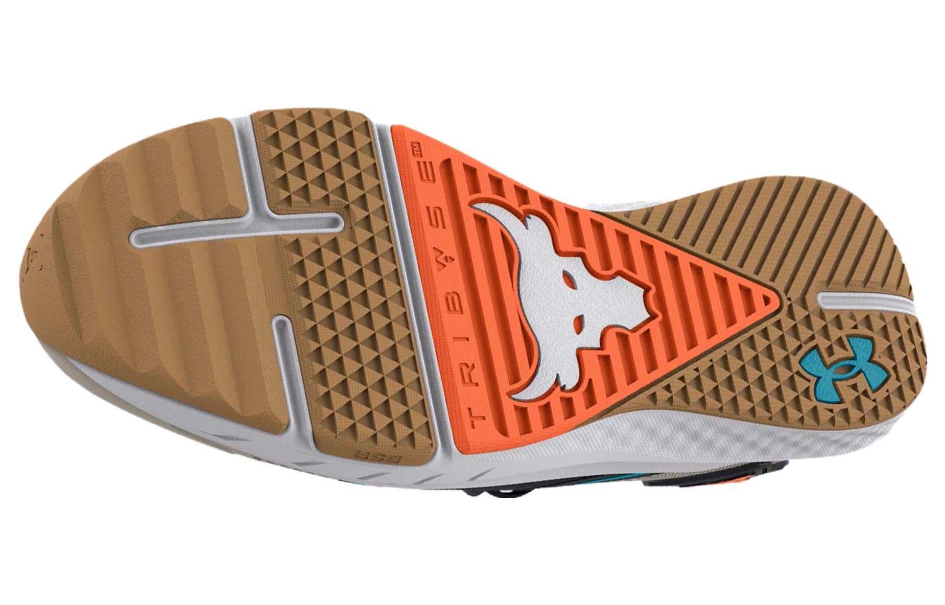 Under Armour Project Rock BSR 3 'Grey Matter Orange' 3026462-102
