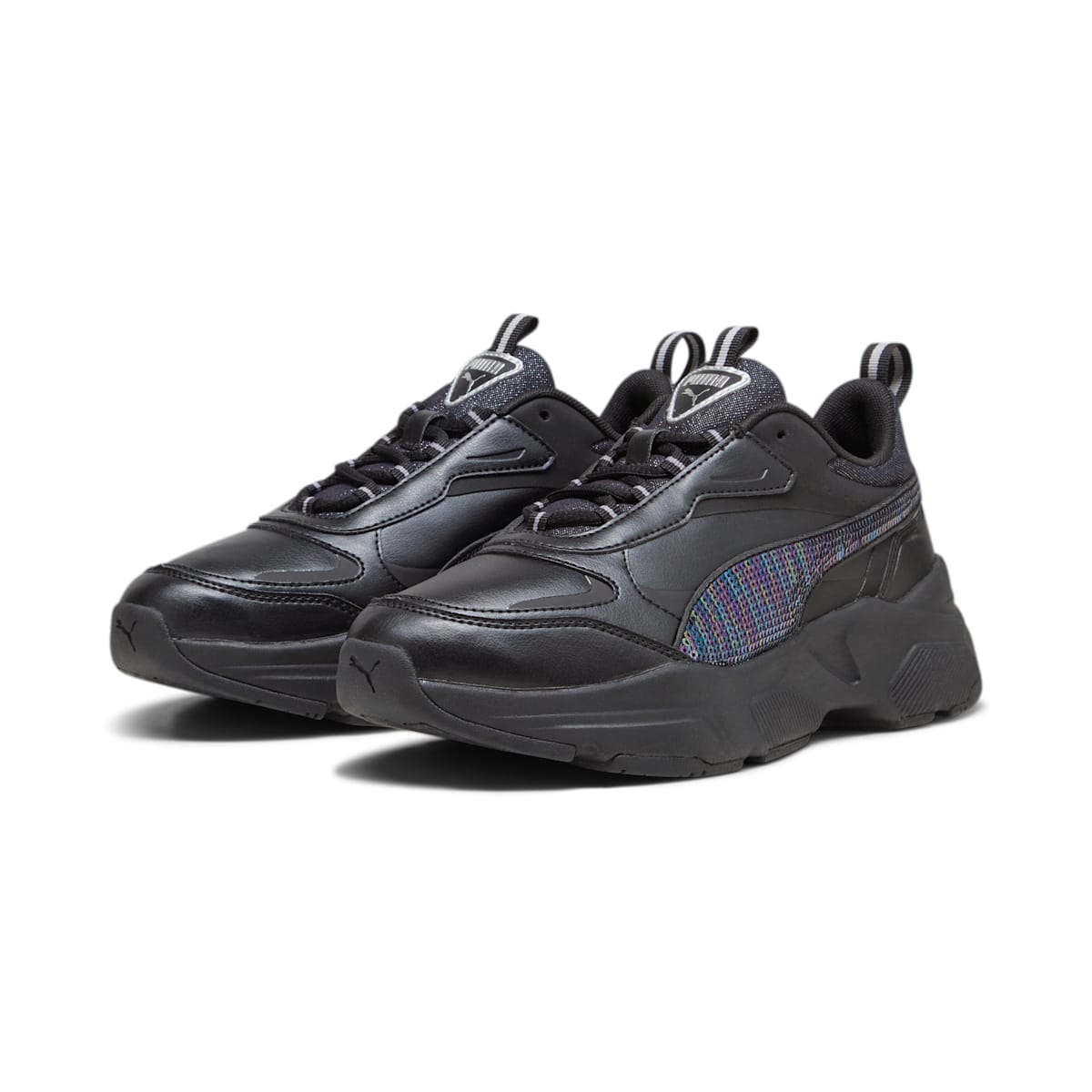 (WMNS) PUMA Cassia 'Winter Wonderland Black' 393975-02