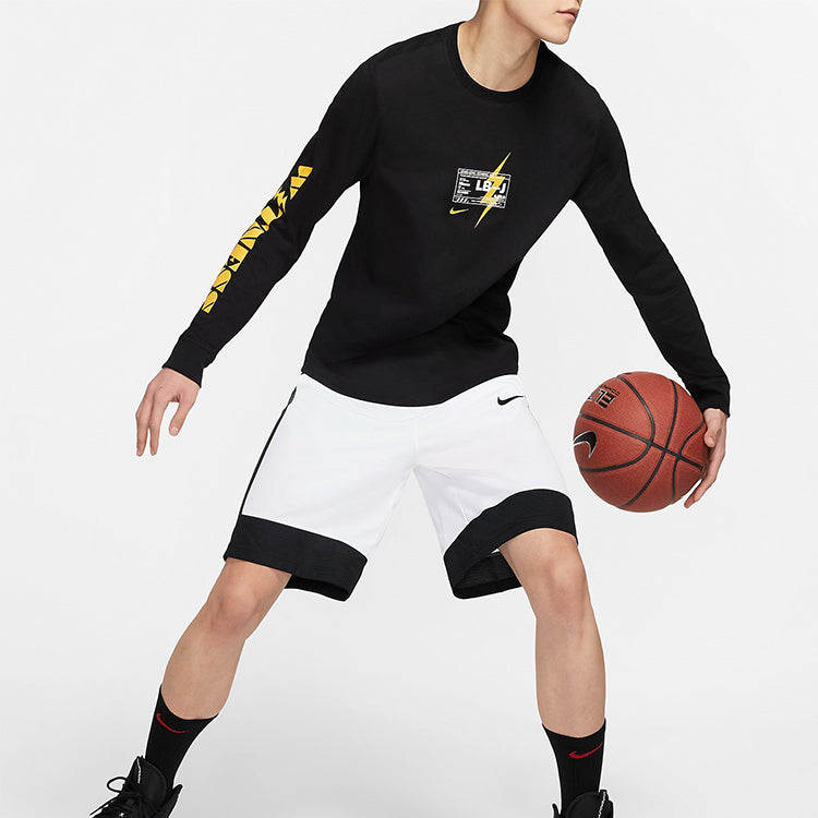 Nike Dri-FIT LeBron James Basketball Long Sleeves Black CD1124-010