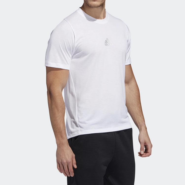 adidas TRN FL Tee 'White Black' ED8321