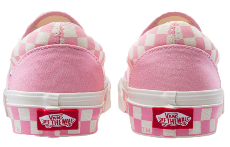 Vans Classic Slip-On 'Sidewall Check - Coral Blush' VN0A38F7RA8