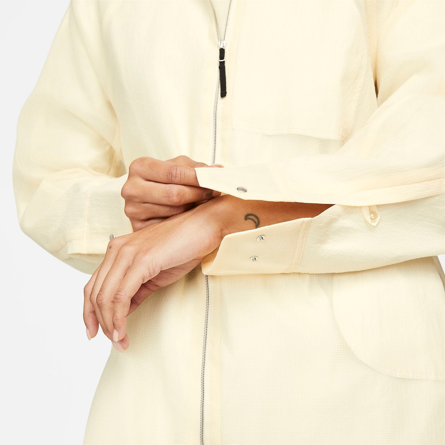 (WMNS) Nike ESC Woven Shirt Jacket 'Coconut Milk' DR5399-113