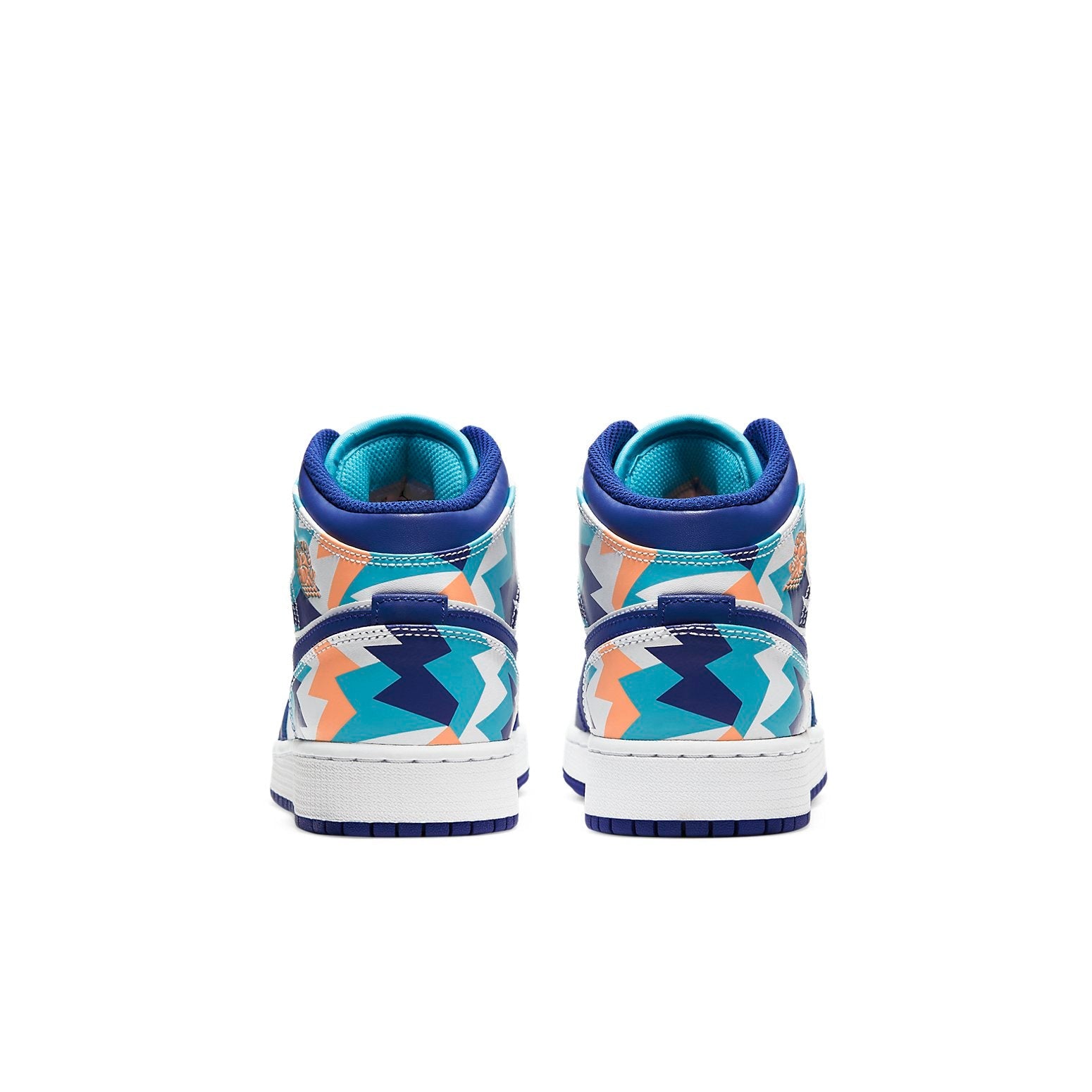 (GS) Air Jordan 1 Mid 'Geometric Pint' 555112-105