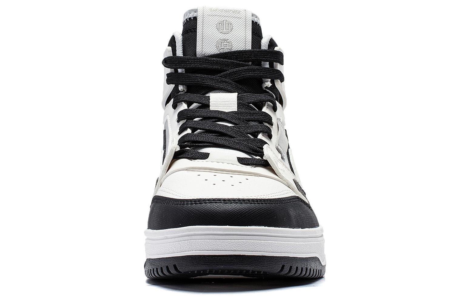 (WMNS) Li-Ning San Yuan 2.0 High 'Black White' AGCT346-1