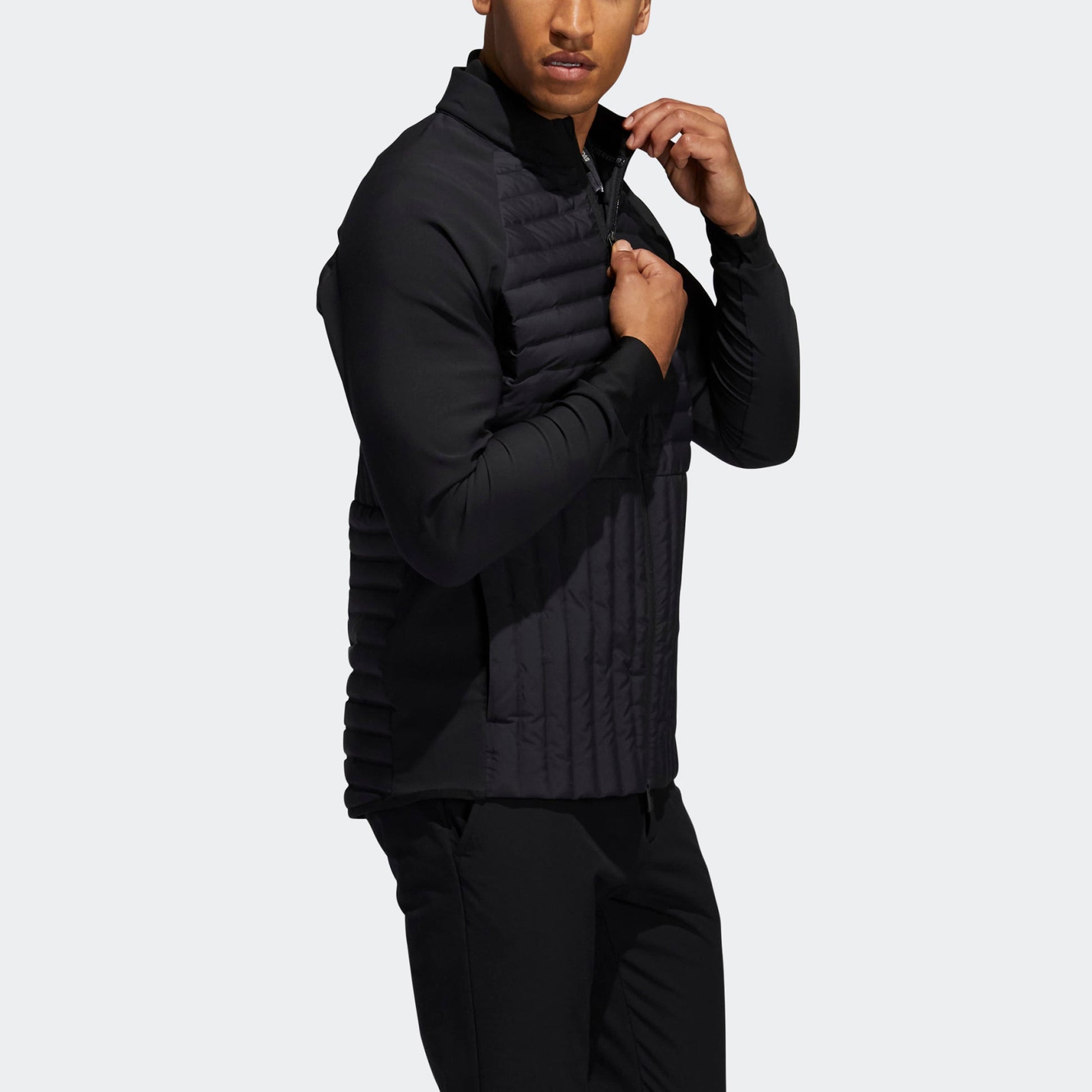 adidas Golf Sports Stand Collar Down Jacket Black FQ8459