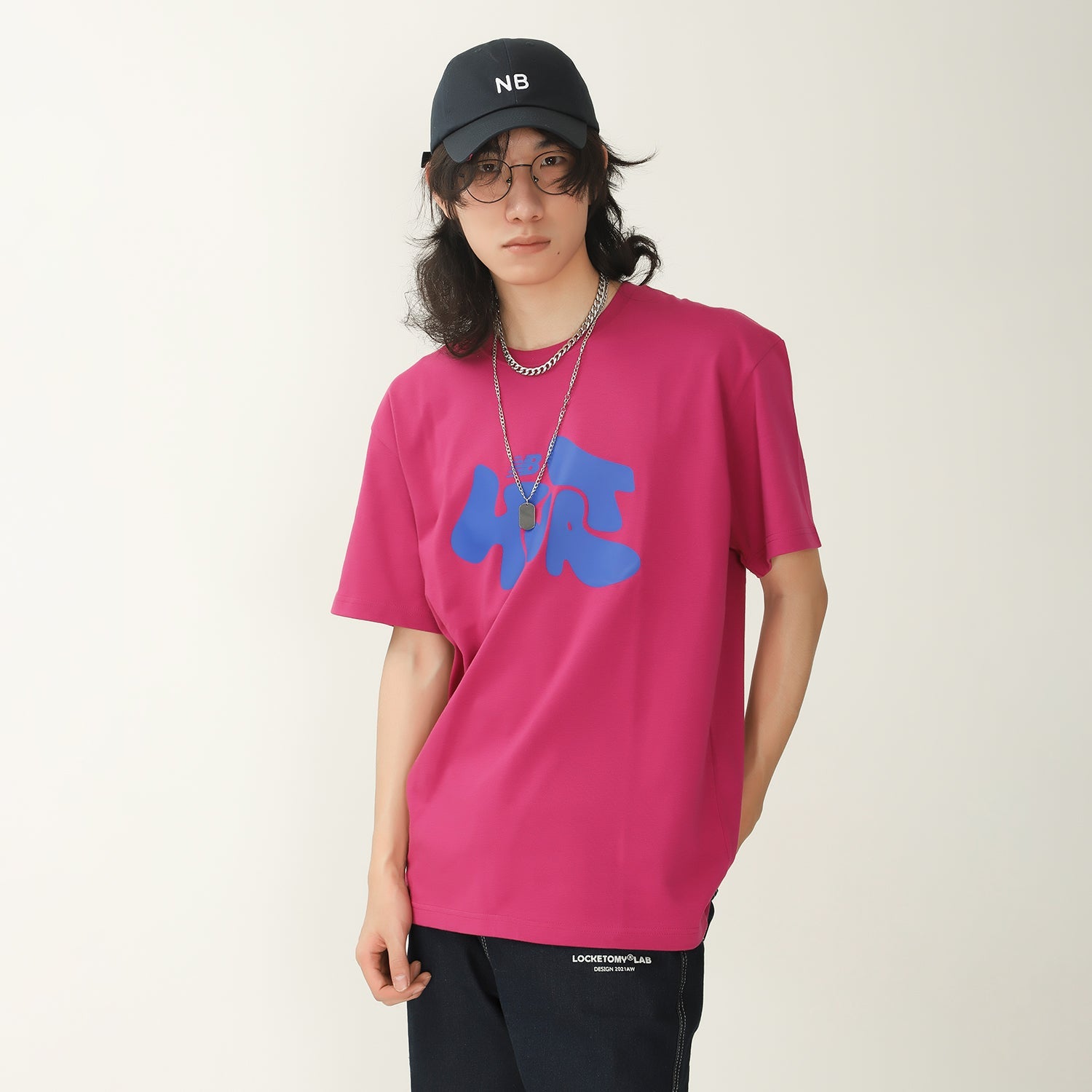 New Balance x Salehe Bembury Unisex Printing Logo Red MT11563-JJL