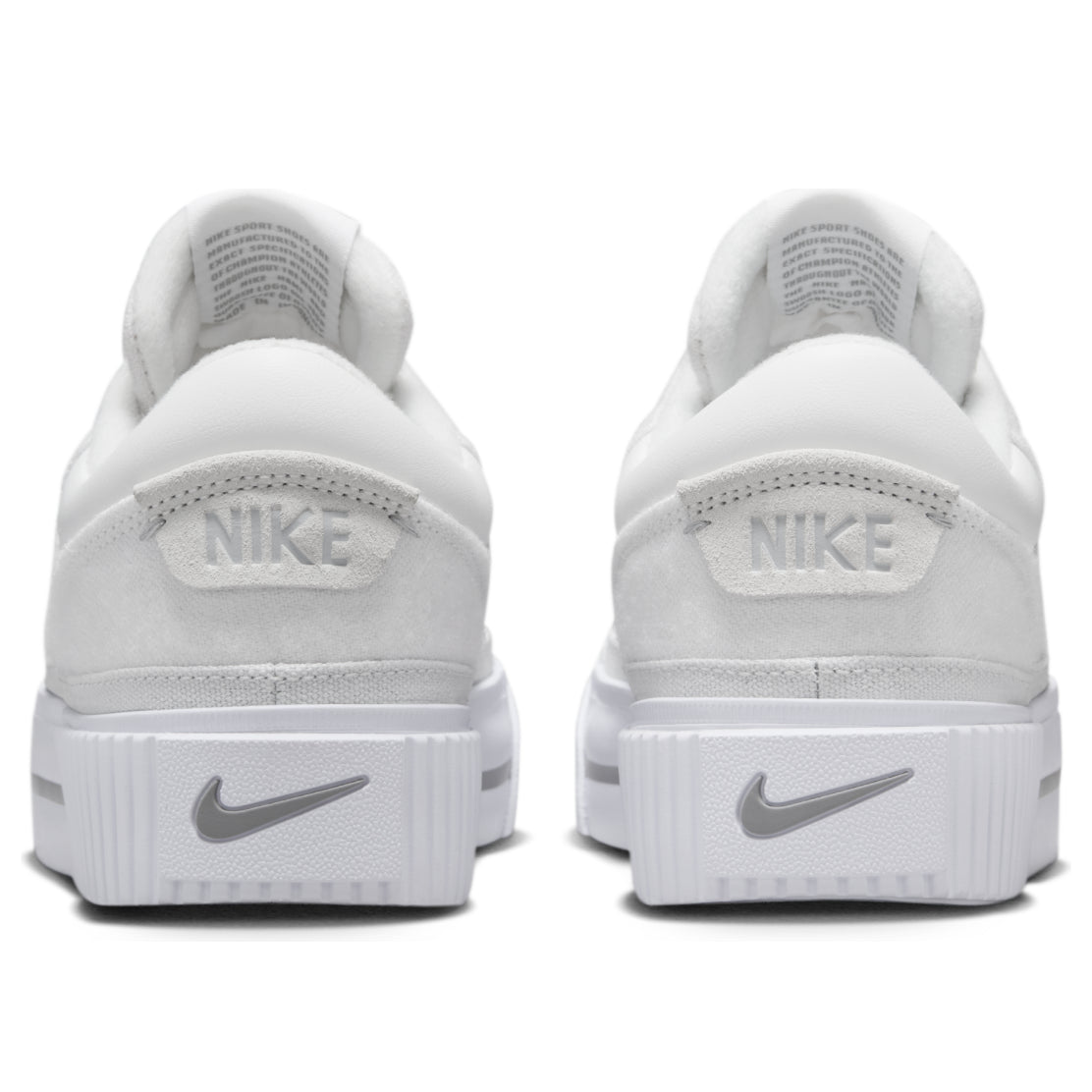 (WMNS) Nike Court Legacy Lift 'Summit White Grey' FZ2606-100