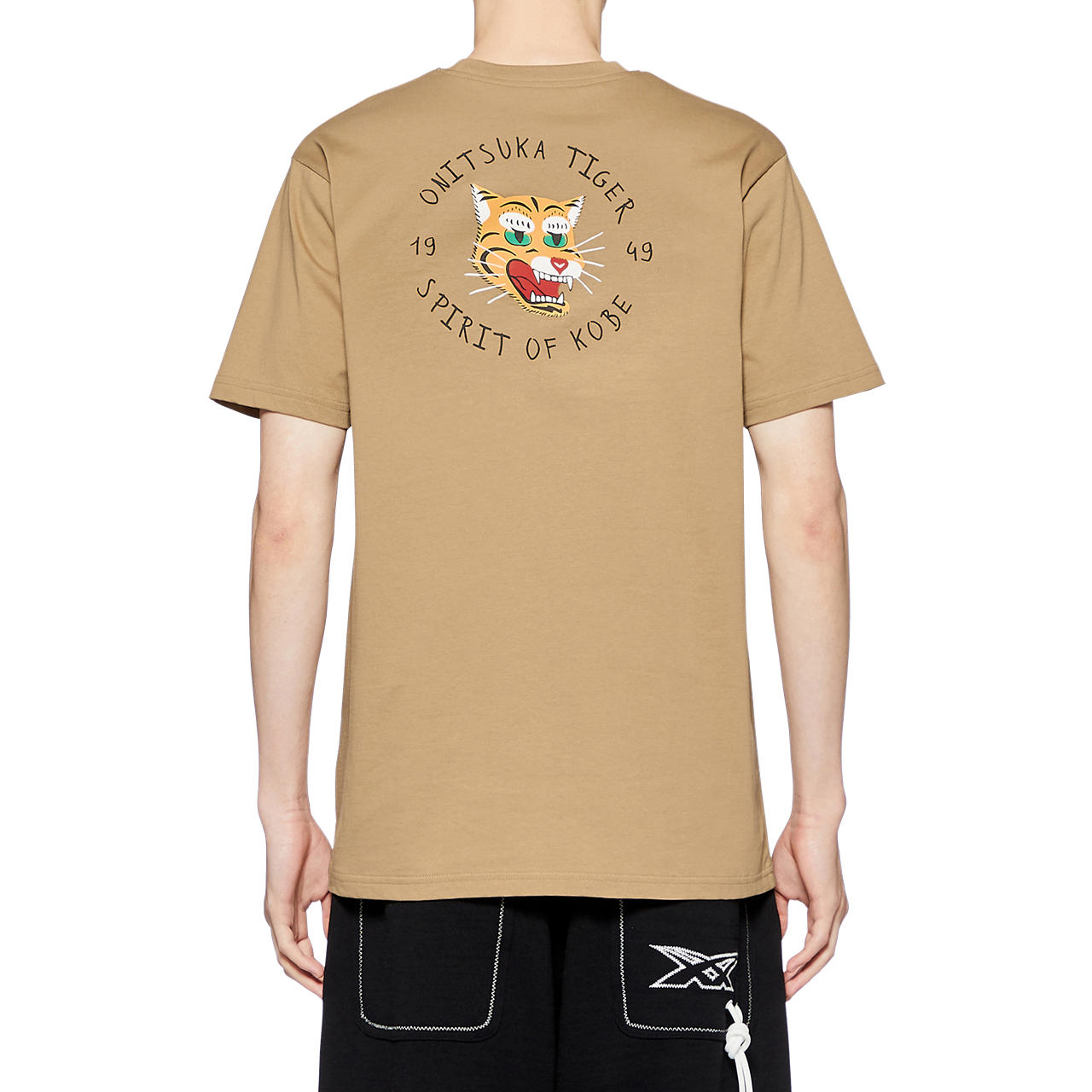 Onitsuka Tiger Logo Tee 'Khaki' 2183B181-250