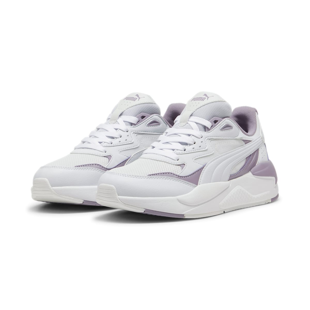 (WMNS) PUMA X-Ray Speed 'Feather Grey Silver Plum' 384638-60