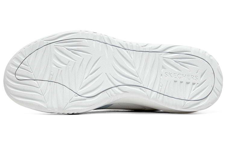 (WMNS) Skechers Denali Shoes 'White Blue' 185022-WMLT