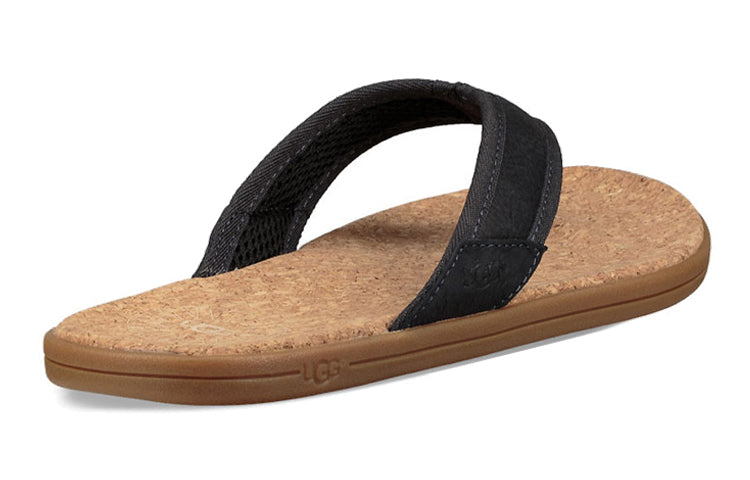 UGG Seaside Flip Lightweight Cozy Casual Sandals Navy Blue 1020073-NAVY