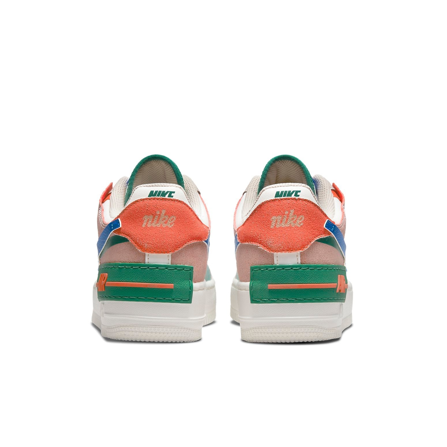 (WMNS) Nike Air Force 1 Shadow 'Sail Signal Blue Green' CI0919-109