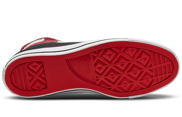 Converse Chuck Taylor All Star High 'Patchwork - University Red' 168591C