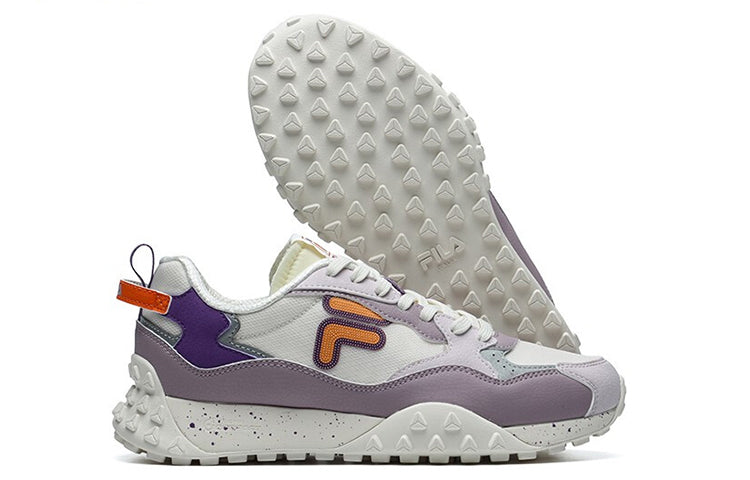 (WMNS) Fila Fusion Shoes 'White Purple Grey' T12W125209FGG