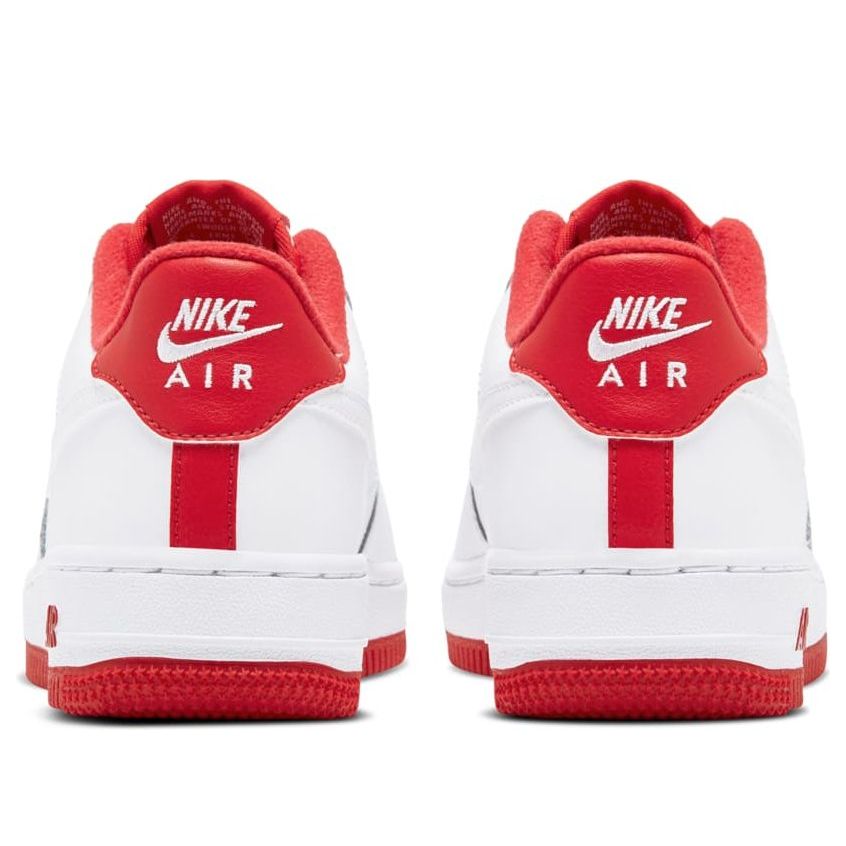 (GS) Nike Air Force 1 'White University Red' CD6915-101