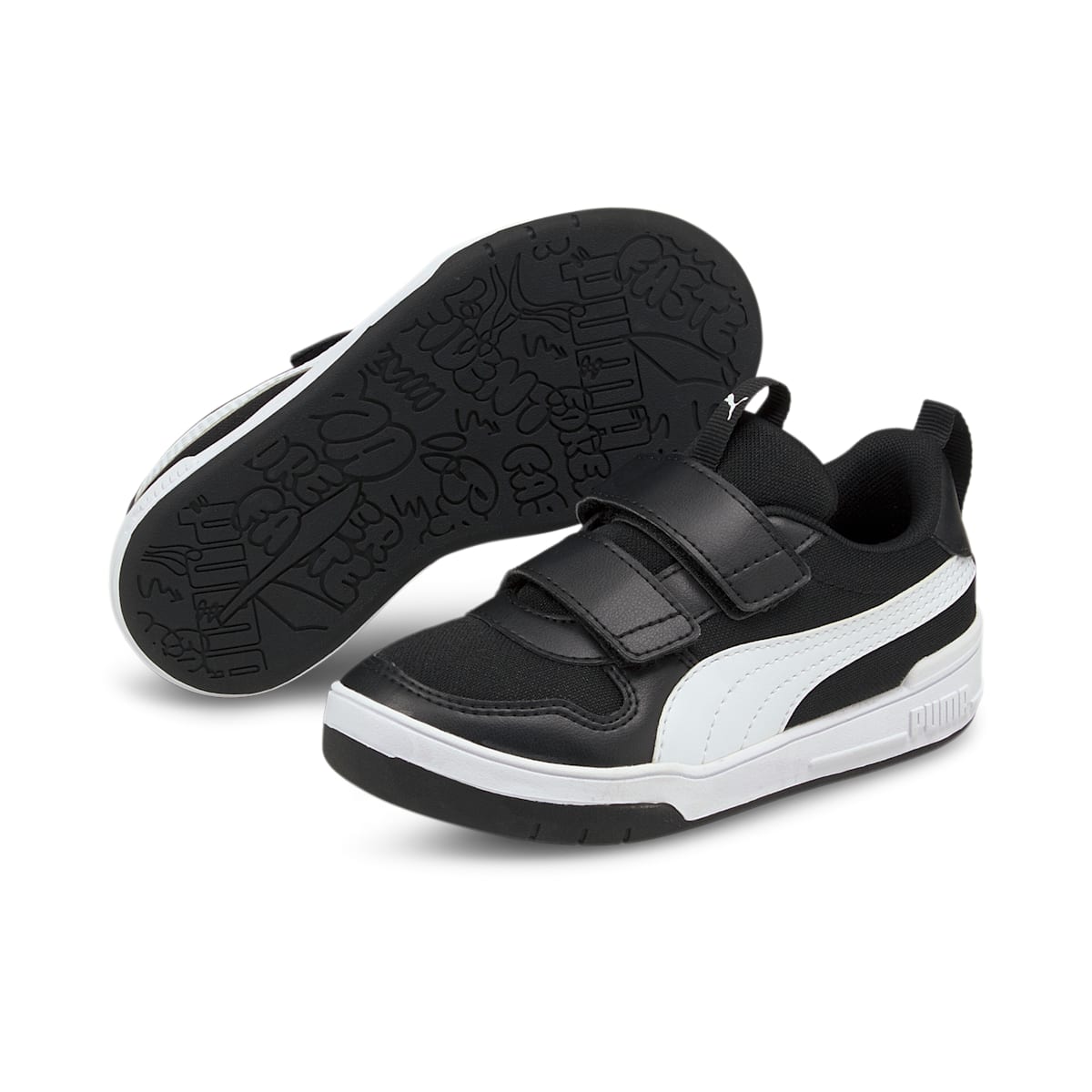 (PS) PUMA Multiflex Mesh V 'Black White' 380845-01