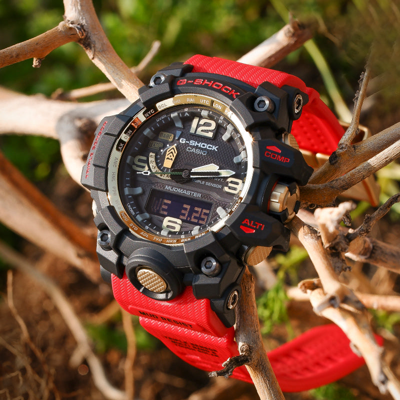 CASIO G-Shock Mudmaster 'Red' GWG-1000GB-4APR