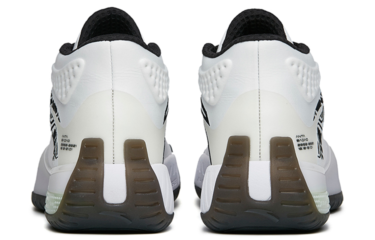 ANTA Basketball Series Sneakers Mid 'White Black' 112141614-3